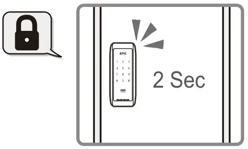 Epic Systems ES T153 Digital Door Lock - 17