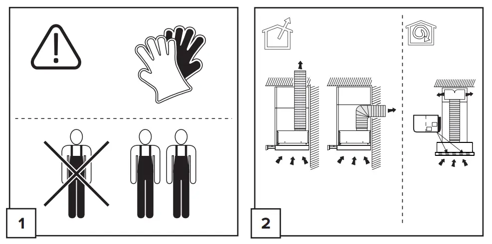 Hisense HHO60TAMI Cooker Hood - Fig1