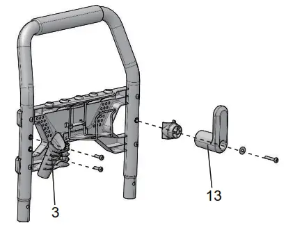 greenworks pro GPW2200-1 Electric Pressure Washer - HOLDER