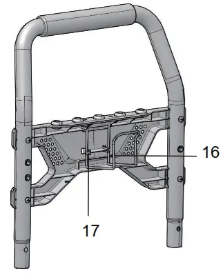 greenworks pro GPW2200-1 Electric Pressure Washer - HOSE HOOK