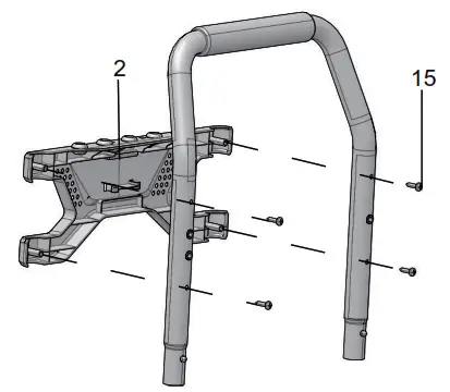 greenworks pro GPW2200-1 Electric Pressure Washer - PANEL