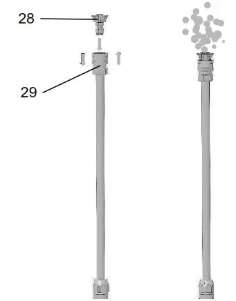 greenworks pro GPW2200-1 Electric Pressure Washer - TIP