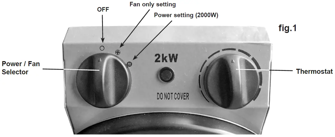 SEALEY EH2001 2kW Industrial Fan Heater 2