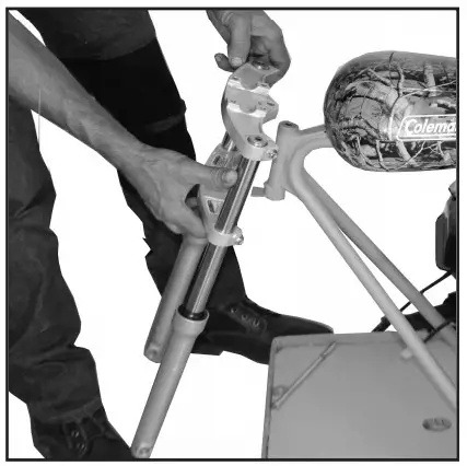 Coleman Mini Bike Owner's FRONT FORK2