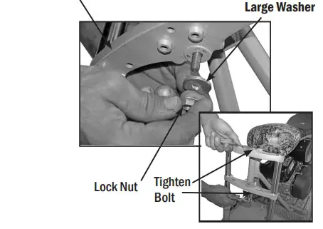Coleman Mini Bike Owner's Lock Nut T