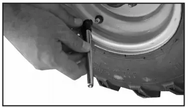 Coleman Mini Bike Owner's TIRE PRESSURE