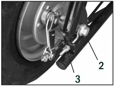 Coleman Mini Bike Owner's correct tension