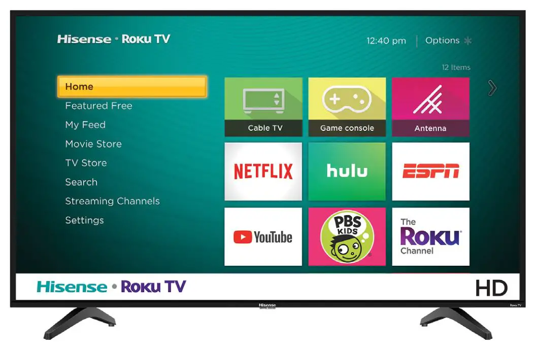 Hisense Roku TV 40H4F