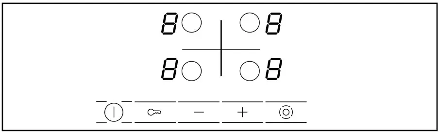BOSCH PKN811D17E Electric Hob - Control panel