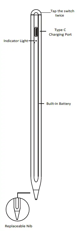 ALOCIAM -B09GG7W1RJ -Stylus- Pen -for -iPad- Touch -Screens -1