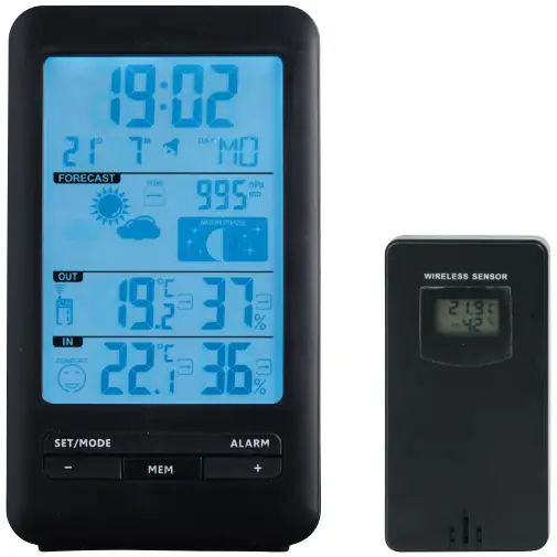 DAY USEFUL EVERYDAY 73368 Weather Station with Outdoor Sensor