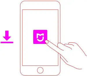 Connect with Mi Home / Xiaomi Home App Inductions