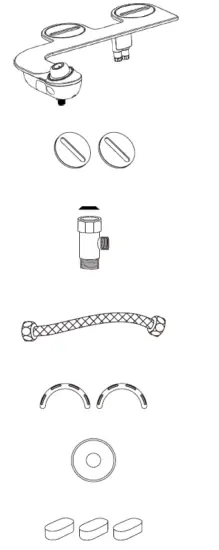 Bio Bidet 9SIBAWPHP23305 SlimGlow Non-Electric-Bidet-Attachment-System-fig-1