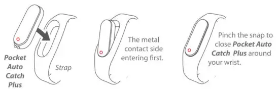 Brook ZPPA000 Pocket Auto Catch Smart Band - Assemble 1