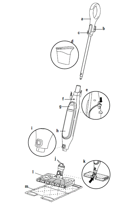 Shark -S6001ANZMN -Klik -and -Flip -Pocket -Steam- Mop -1