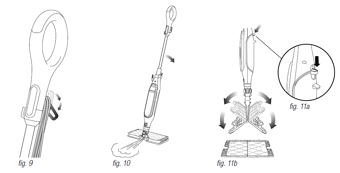 Shark -S6001ANZMN -Klik -and -Flip -Pocket -Steam- Mop -4