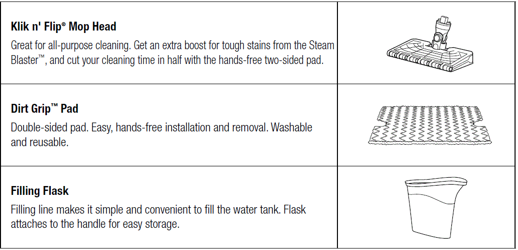 Shark -S6001ANZMN -Klik -and -Flip -Pocket -Steam- Mop -6