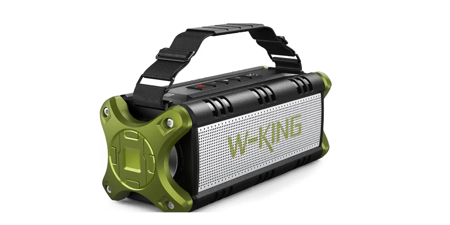 Bluetooth Speakers, W-king 50w Deep Bass Portable Loud Bluetooth Speaker, Ipx6 Waterproof Outdoor Speaker-complete Features/user Guide