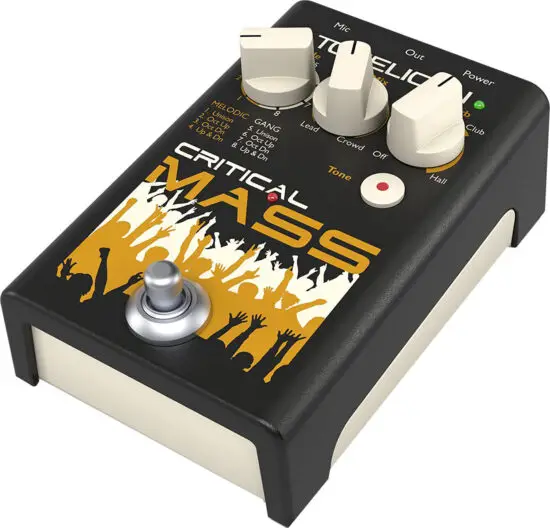 TC HELICON Critical Mass Vocal Harmony Pedal
