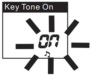 Key Tone On