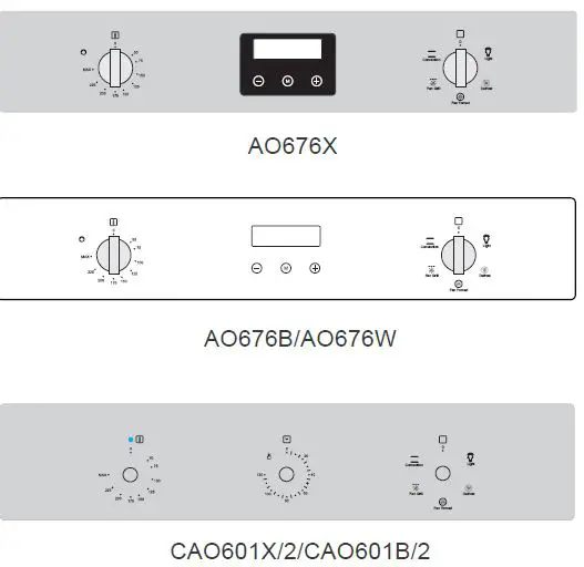 ARTUSI AO676B 60cm Electric Built-In Oven fig-2