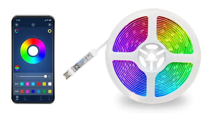 OEM-WD801D-Bluetooth-Music-LED-Strip-Lights