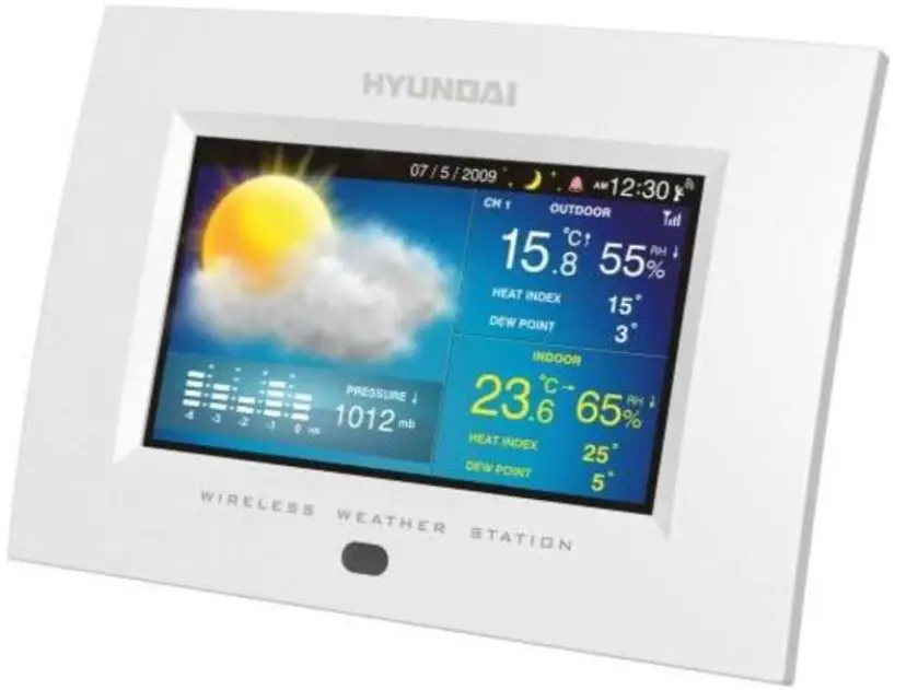 HYUNDAI WSC 2032 Wireless Weather Station and Photo Album PRODUCT