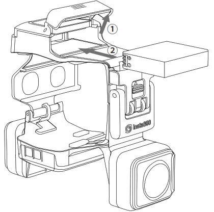 Insta360 CINSTAW Sphere Invisible Drone 360 Camera - Fig