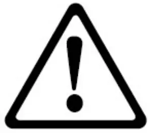 Warning symbols