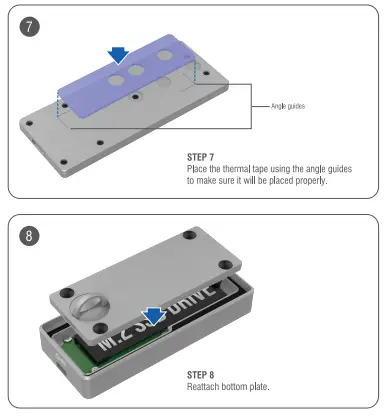 SABRENT EC-WPTF USB 3.2 IP67 Water Resistant Tool-Free SSD Enclosure-fig7