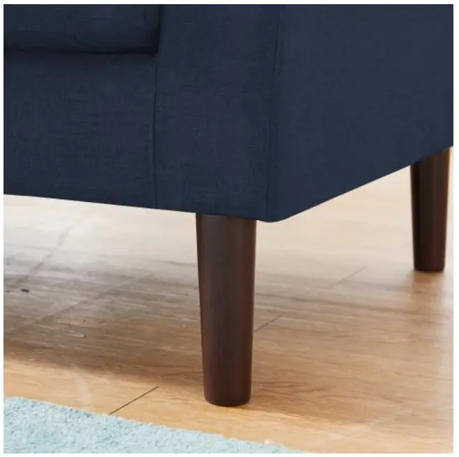 Aoibox SNMX914 72 Inch W Square Arm Fabric L Shaped Reversible Sectional Sofa-fig4