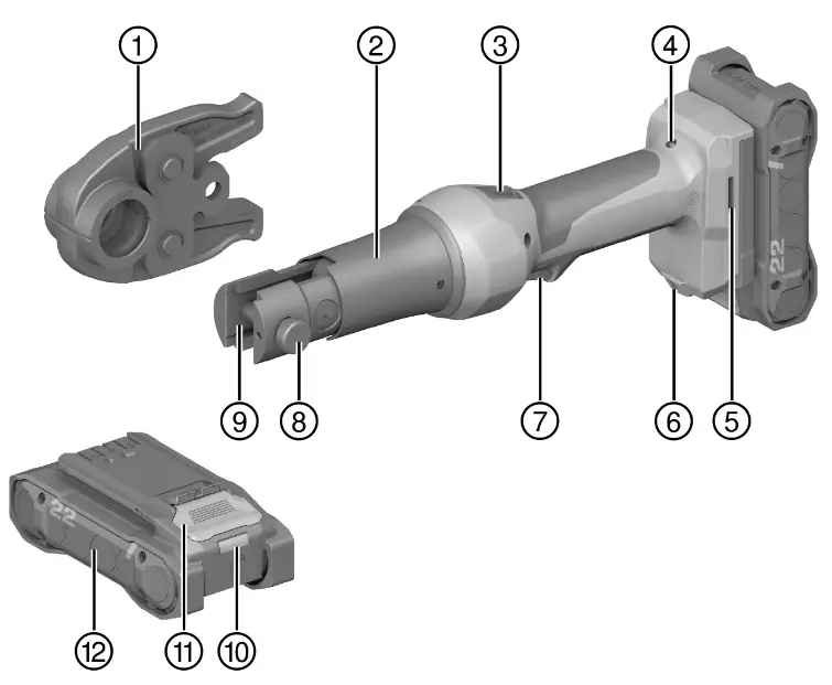 HILTI NPR 24 22 Hydraulic Pipe Press Tools- fig 3