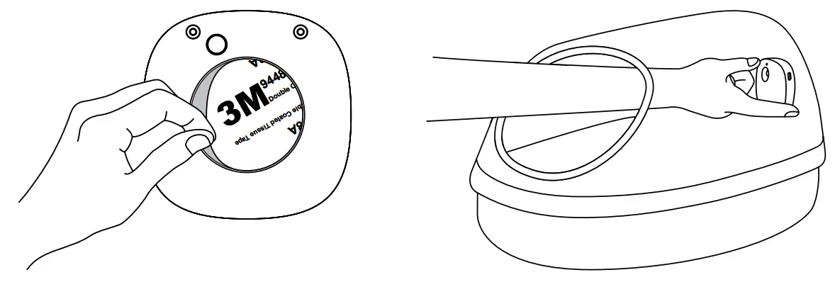 PETTADORE SU001 T Air Insight Odor Remover - attached