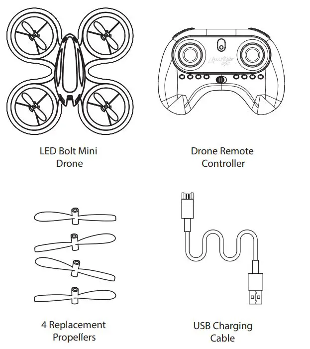 WeCool-LMT0006-Lumitek-RC-Bolt-Mini-Drone-FIG-1