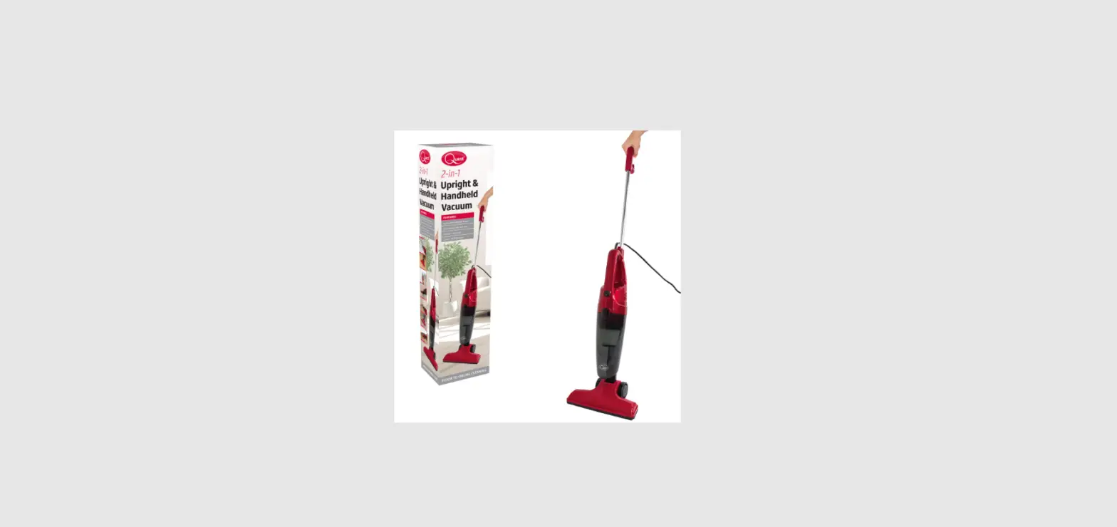 Quest 44829 2-in-1 Upright Handheld Vacuum Cleaner Instruction Manual