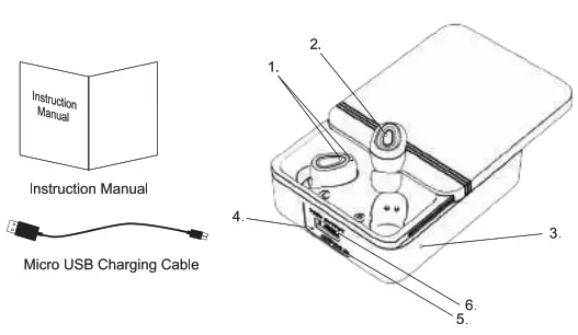 BASS JAXX EP 0665 Sonata True Wireless Earbuds - Fig