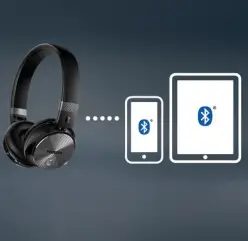 PHILIPS SHB8850NC Wireless Noise Cancelling Headphones 2