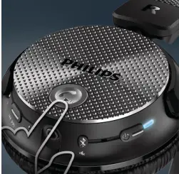 PHILIPS SHB8850NC Wireless Noise Cancelling Headphones 4