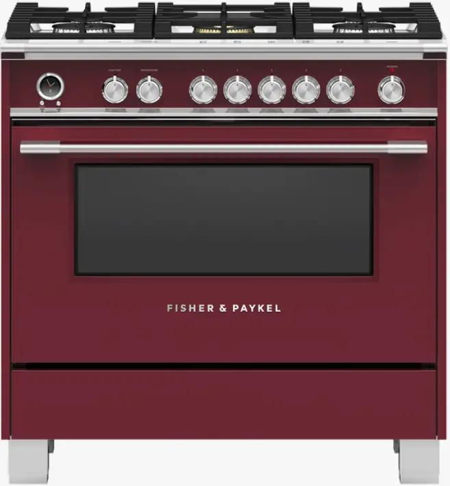 FISHER PAYKEL OR36SCG6R1 36 Inch Self-cleaning Dual Fuel Range product