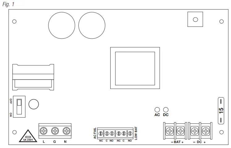 Altronix-OLS250-Off-Line-Power-Supply-Charger-FIG-1
