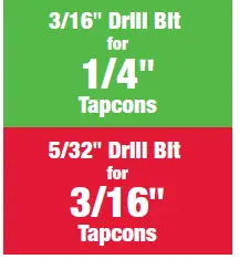 Tapcon Concrete Anchors 15