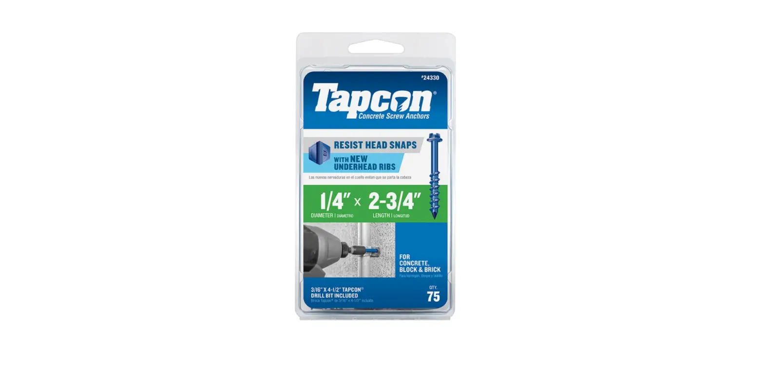 Tapcon Concrete Anchors User Manual