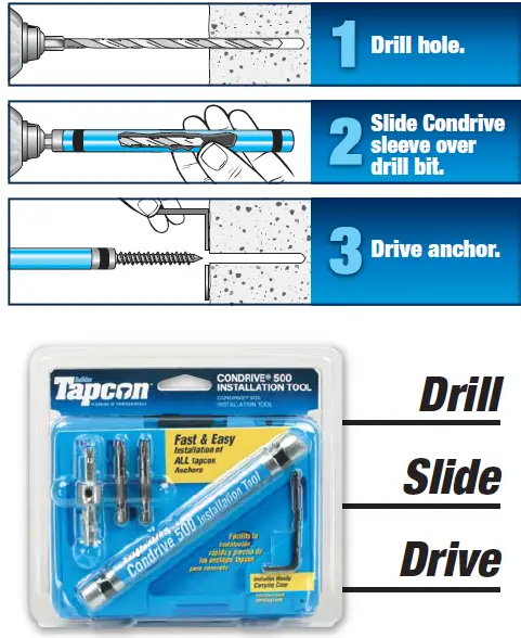 Tapcon Concrete Anchors 18