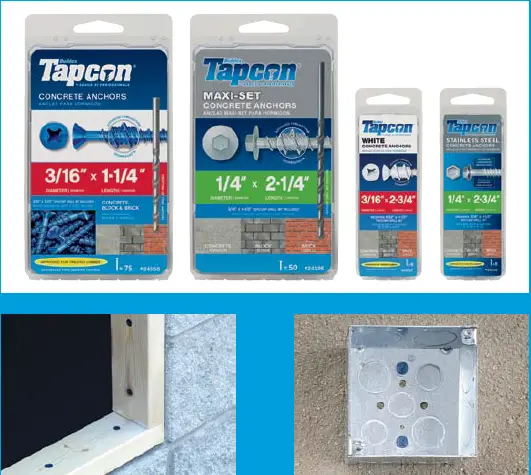 Tapcon Concrete Anchors 9