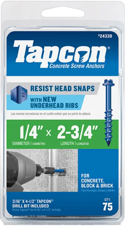 Tapcon Concrete Anchors - Copy