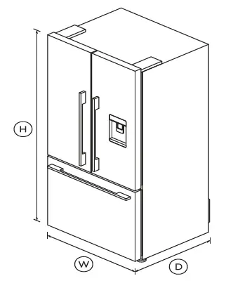 FISHER-PAYKEL-RF522ADUSX4-Freestanding-French-Door-Refrigerator-Freezer-FIG-1