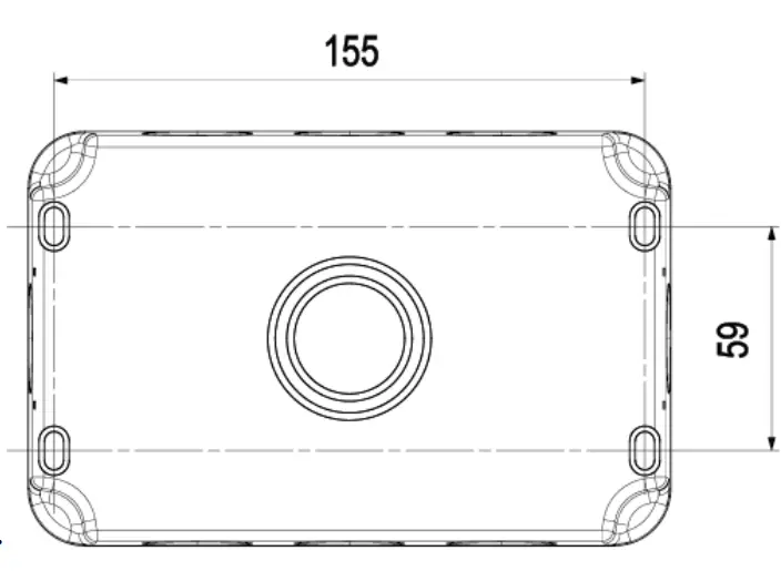 Knightsbridge OP9R Remote Controlled IP66 13A 2G Outdoor Socket fig (1)
