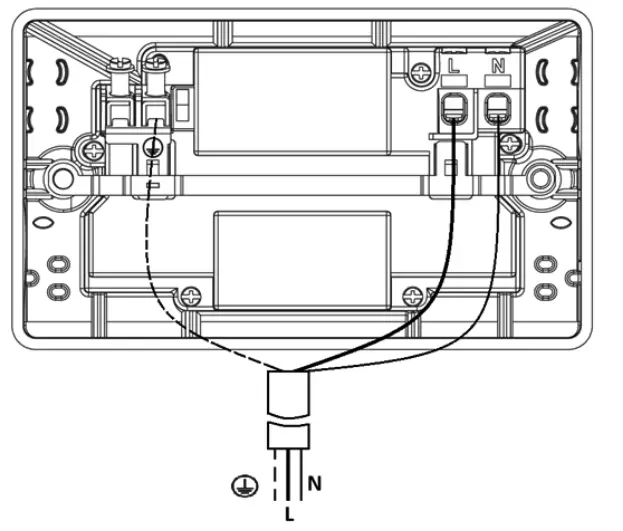 Knightsbridge OP9R Remote Controlled IP66 13A 2G Outdoor Socket fig (3)