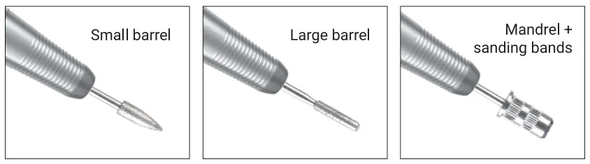 melodySusie M Series Rechargeable Nail Drill - Bits 2