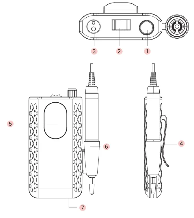 melodySusie M Series Rechargeable Nail Drill - use